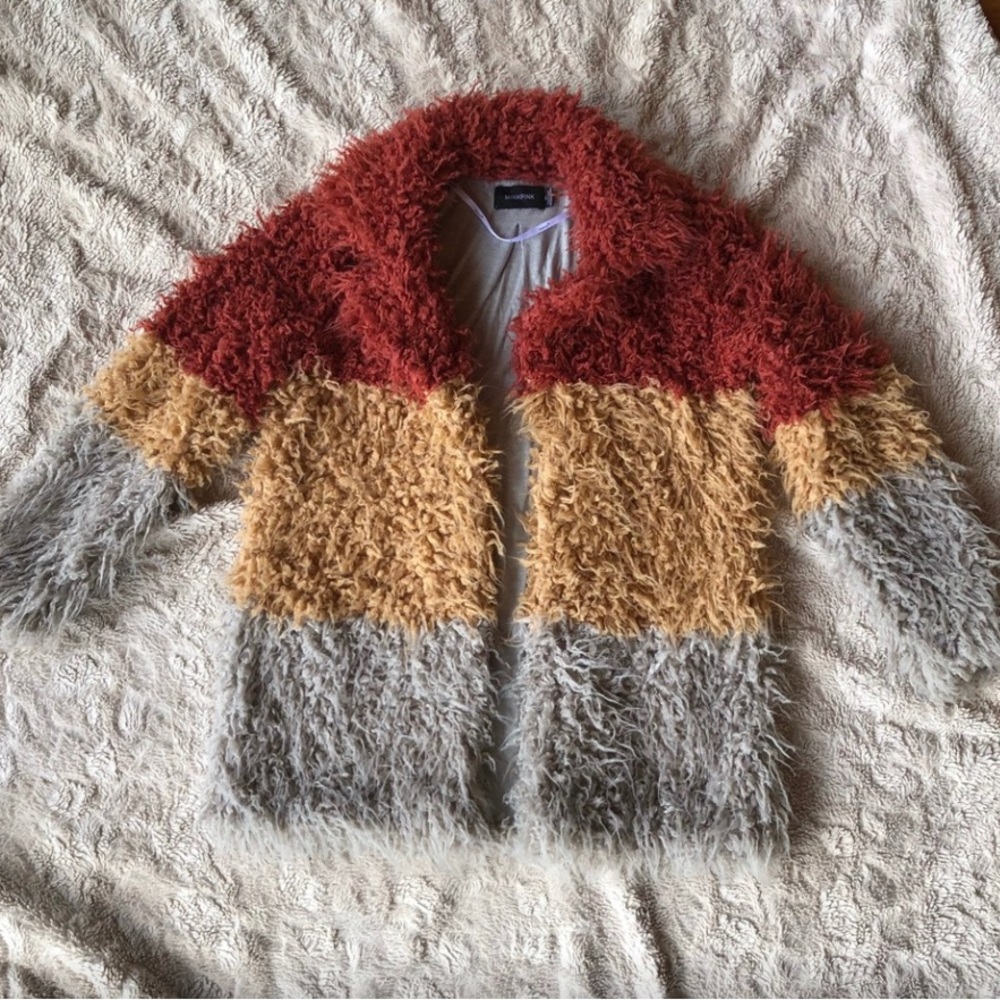 MINKPINK Fuzzy Cozy Jacket